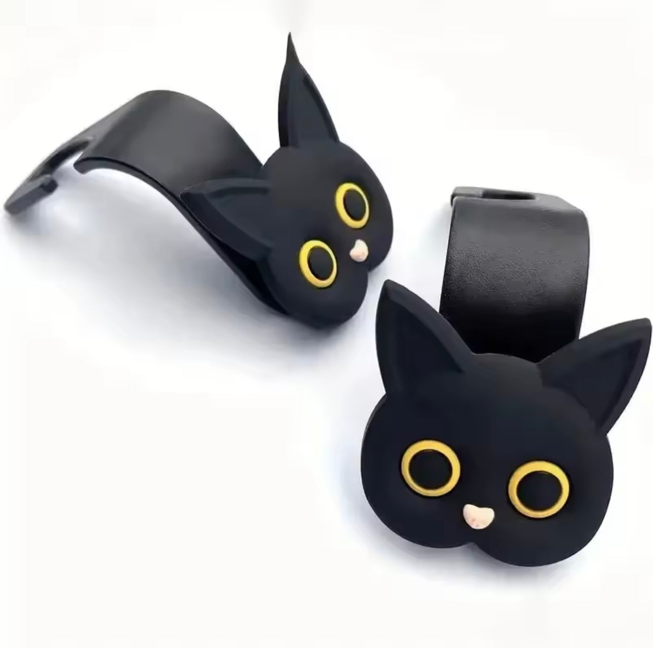 Organisateur de voiture chat noir